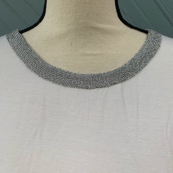 Calvin Klein White Silver Neck - Picture 2 of 4